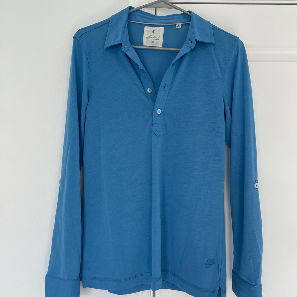 LinkSoul Women’s Long Sleeve Golf Polo Small